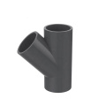 Plastic Pipe Fitting PVC Equal Tee For Water Line